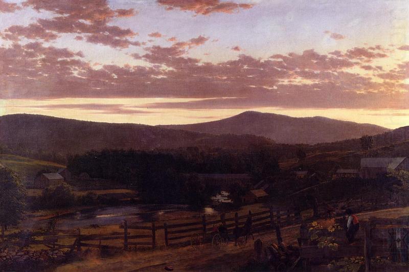 Frederic Edwin Church Ira Mountain, Vermont china oil painting image